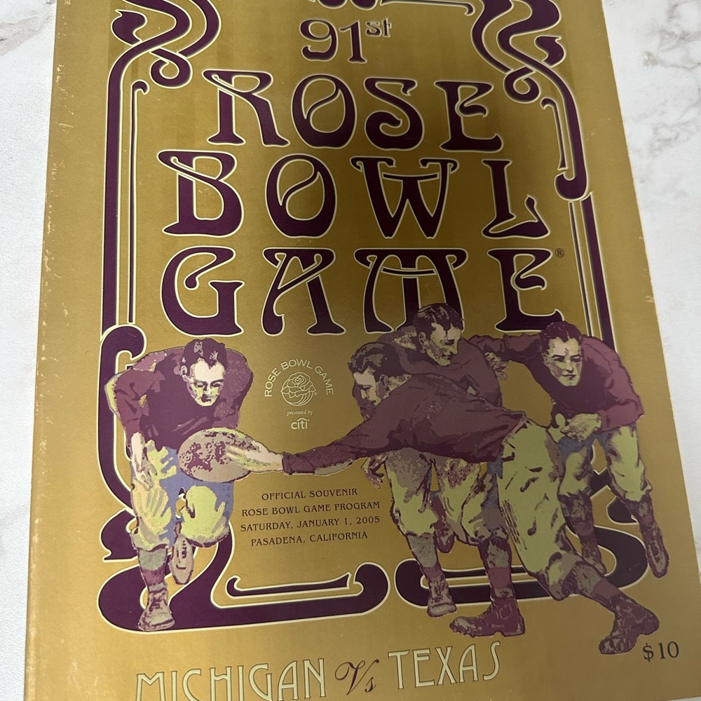 91st rose bowl program